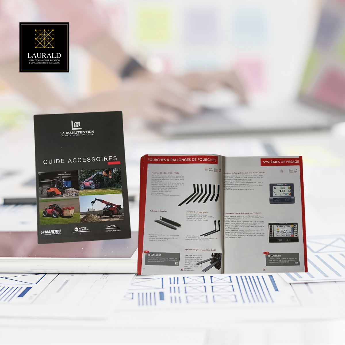 catalogue commercial produit
